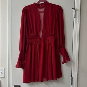 Express Red Dress